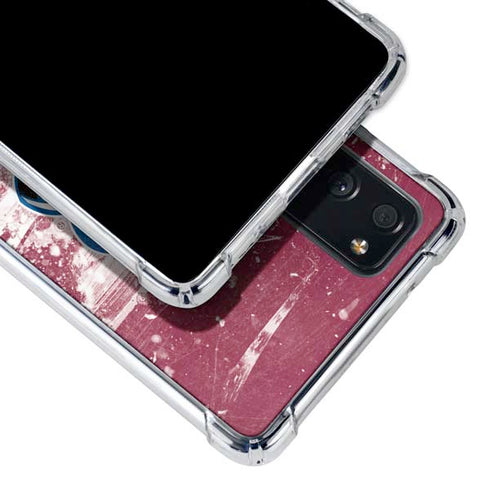 NHL Colorado Avalanche Frozen Galaxy S20 FE Clear Case
